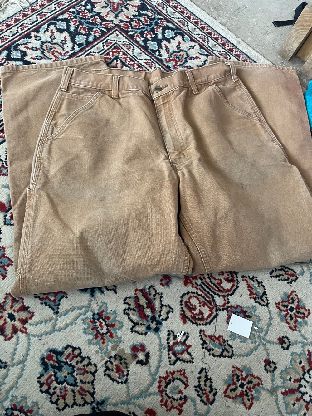 Carhartt Tan Work Chinos